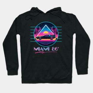 MIAMI 80S RETRO STYLE Hoodie